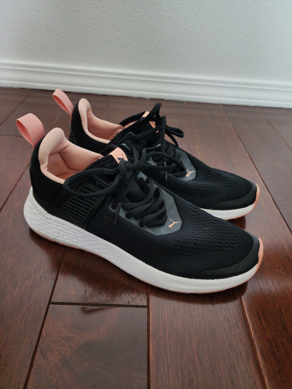 Puma Womens Pacer Next Cage 368084-03 Black Running Shoes Sneakers Size 7.5
